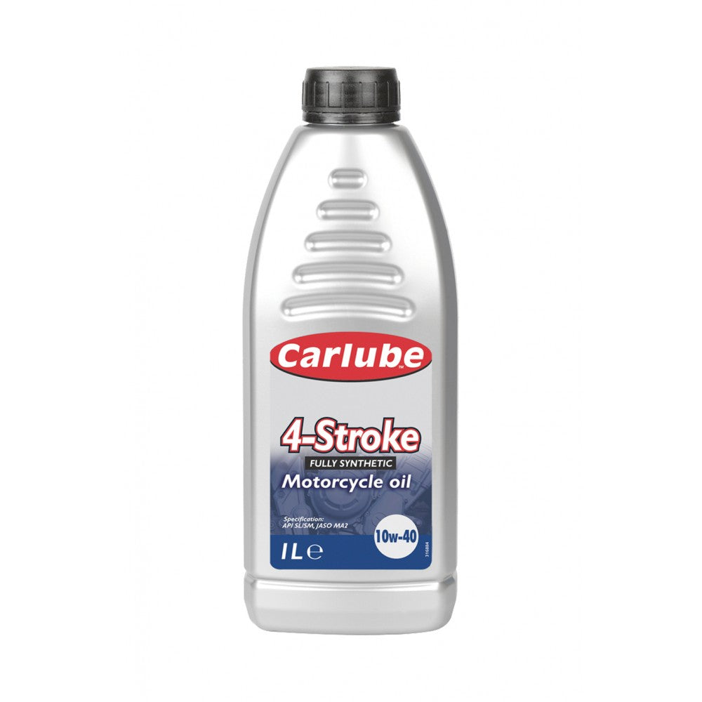 Huile Moteur Moto Entièrement Synthétique Carlube XFS401 4 Temps 1L