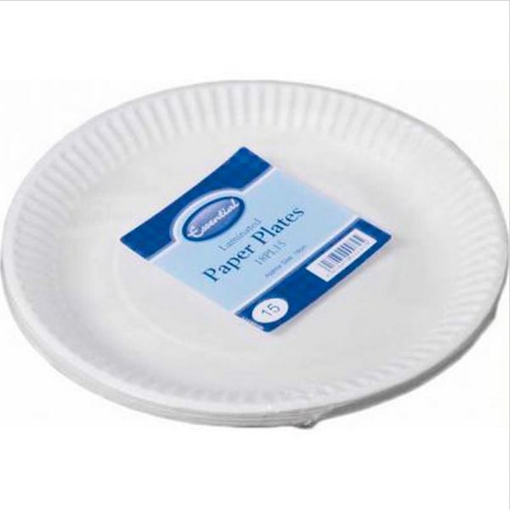 Articles ménagers Assiettes en carton biodégradables de 15 à 23 cm (9 pouces)