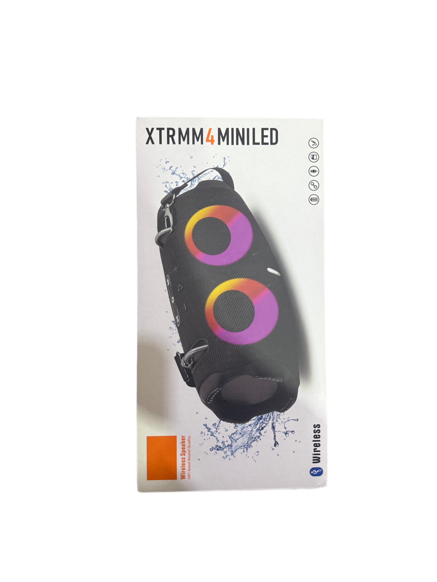 XTRMM4MINILED WIRELESS SPEAKER HiFi GOOD SOUND QUALITY