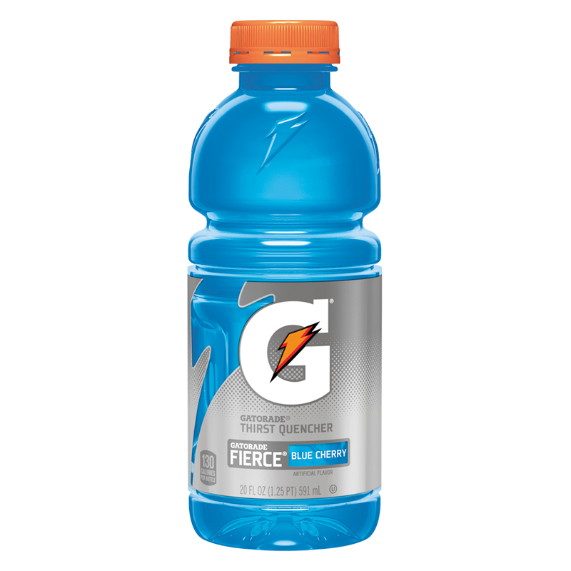 Boisson sportive Gatorade Cerise Bleue - Bouteille de 591 ml