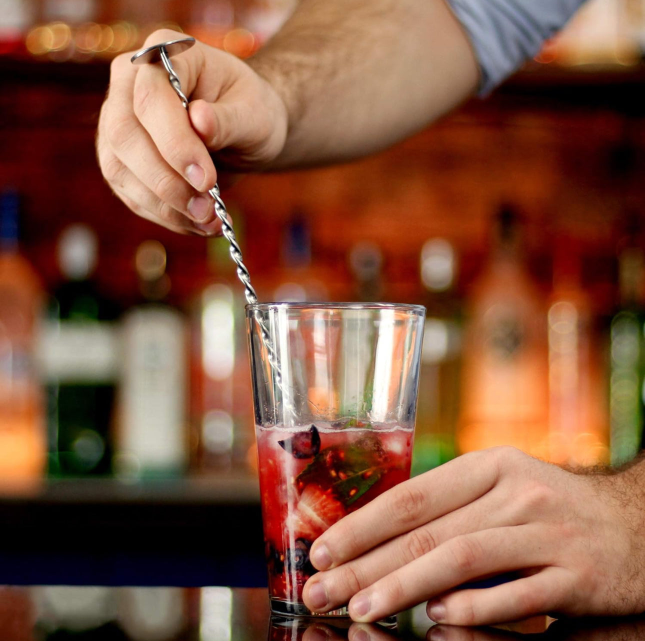 Cuillère à mélange cocktail 27 cm