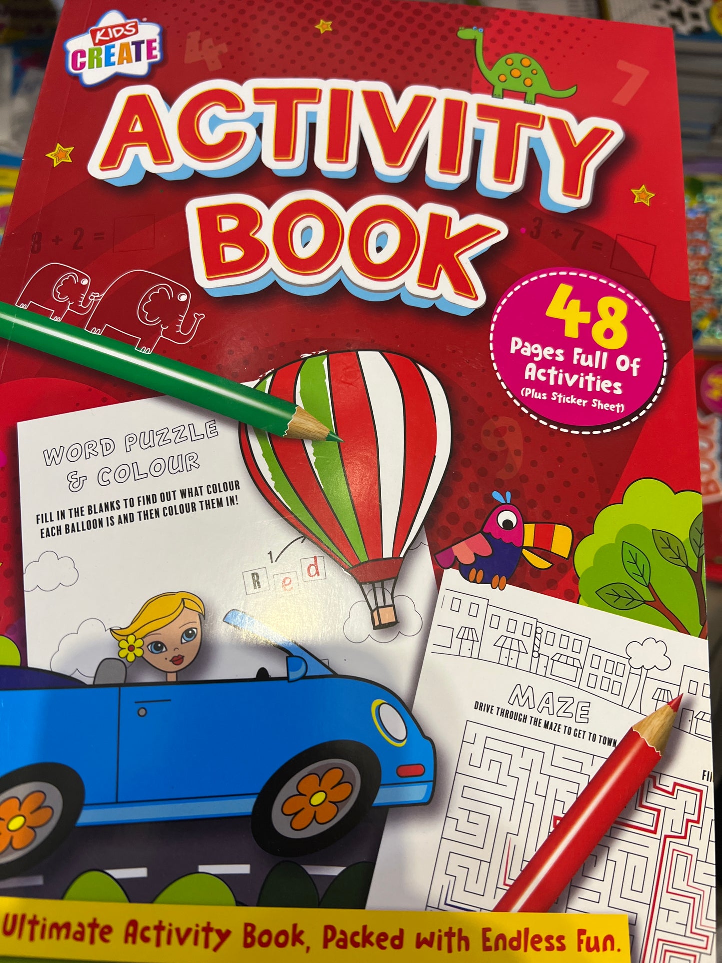 Activity book Plus Stickers