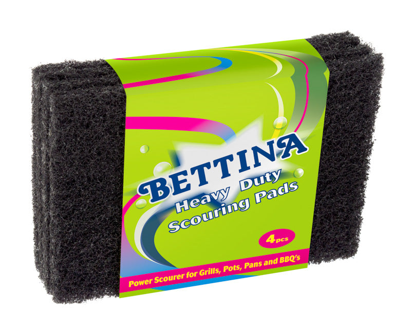 Bettina Tampon à Récurer Robuste 4 pièces