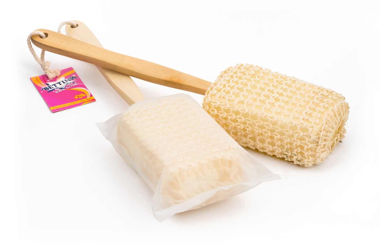 Brosse à dos en sisal Bettina