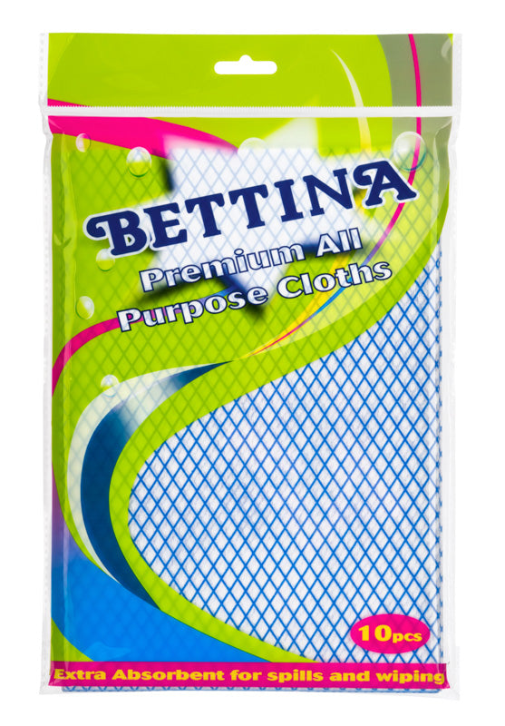 Bettina Lot de 10 chiffons multi-usages Premium