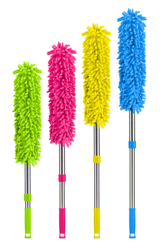 Plumeau télescopique en chenille Bettina