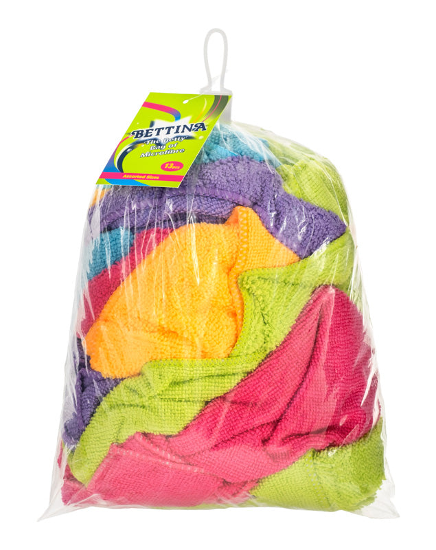 Bettina 13 pièces « The Betty » sachet de morceaux de microfibre