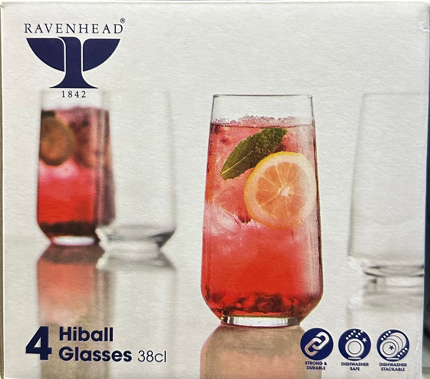 MAJESTIC HIBALL GLASSES 38cl