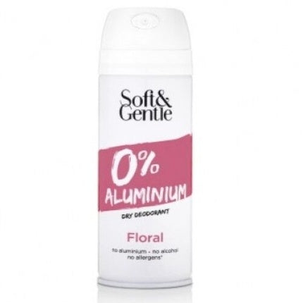 Déodorant anti-transpirant Soft & Gentle Floral 0 % aluminium 0 % alcool 150 ml