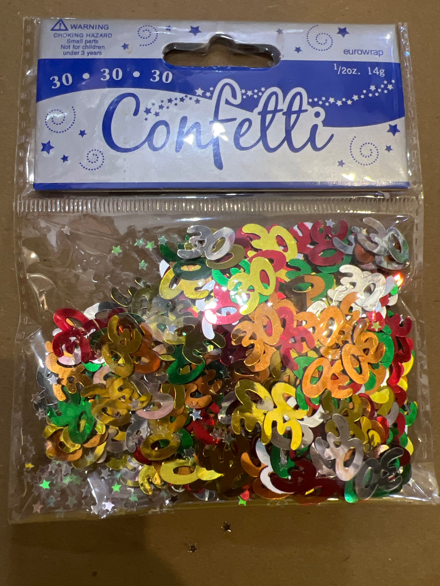 30e confettis