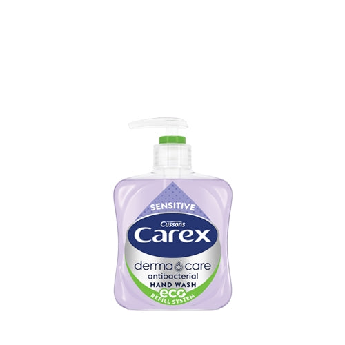 Carex Antibactérien Lavage Mains 250ml Peaux Sensibles POMPE