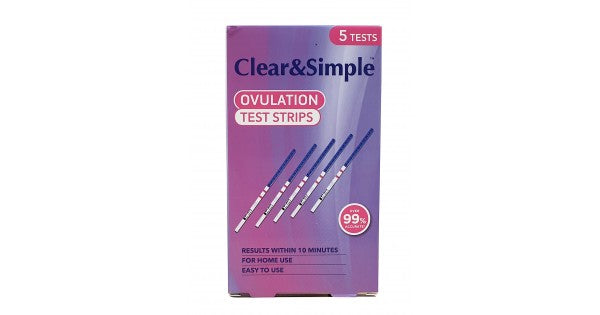 Bandes de test d'ovulation HP Clear & Simple 5