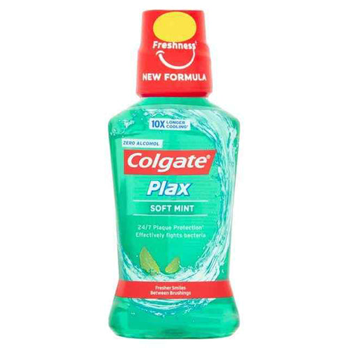 Bain de bouche Colgate Plax 250ml Menthe douce PM 1,49 £