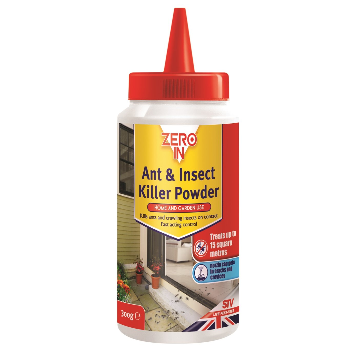 Poudre anti-fourmis et insectes ZERO IN 300g