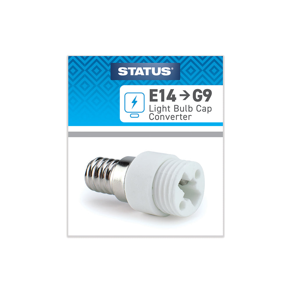 SES to G9 - Light Bulb Cap Convertor -1 pk