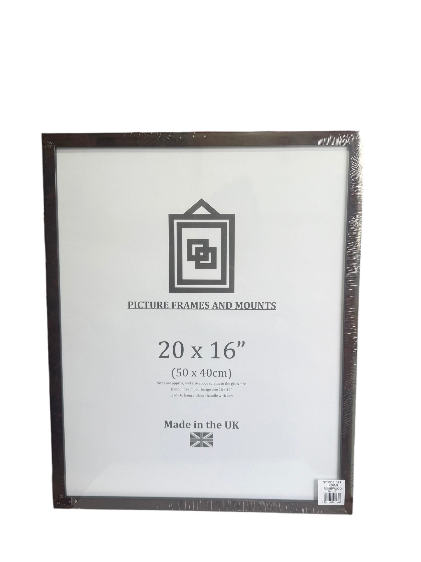 INDIAN ROSEWOOD 20x16” (50x40cm) PICTURE FRAME