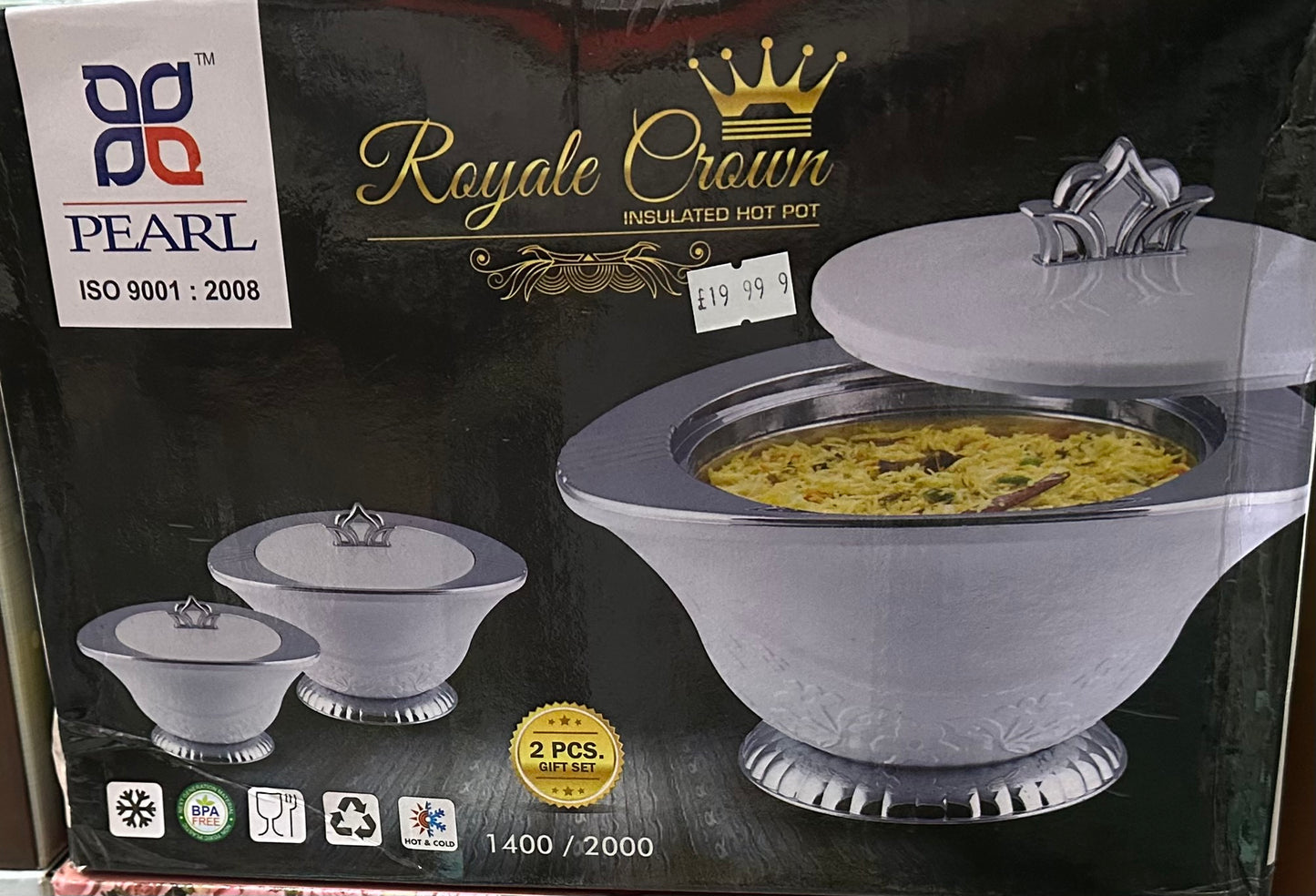 Insulated Hot Pot 2pcs