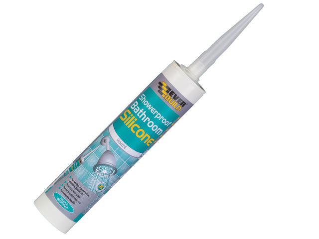 SILICONE DE SALLE DE BAIN ÉTANCHE BLANC 280ML