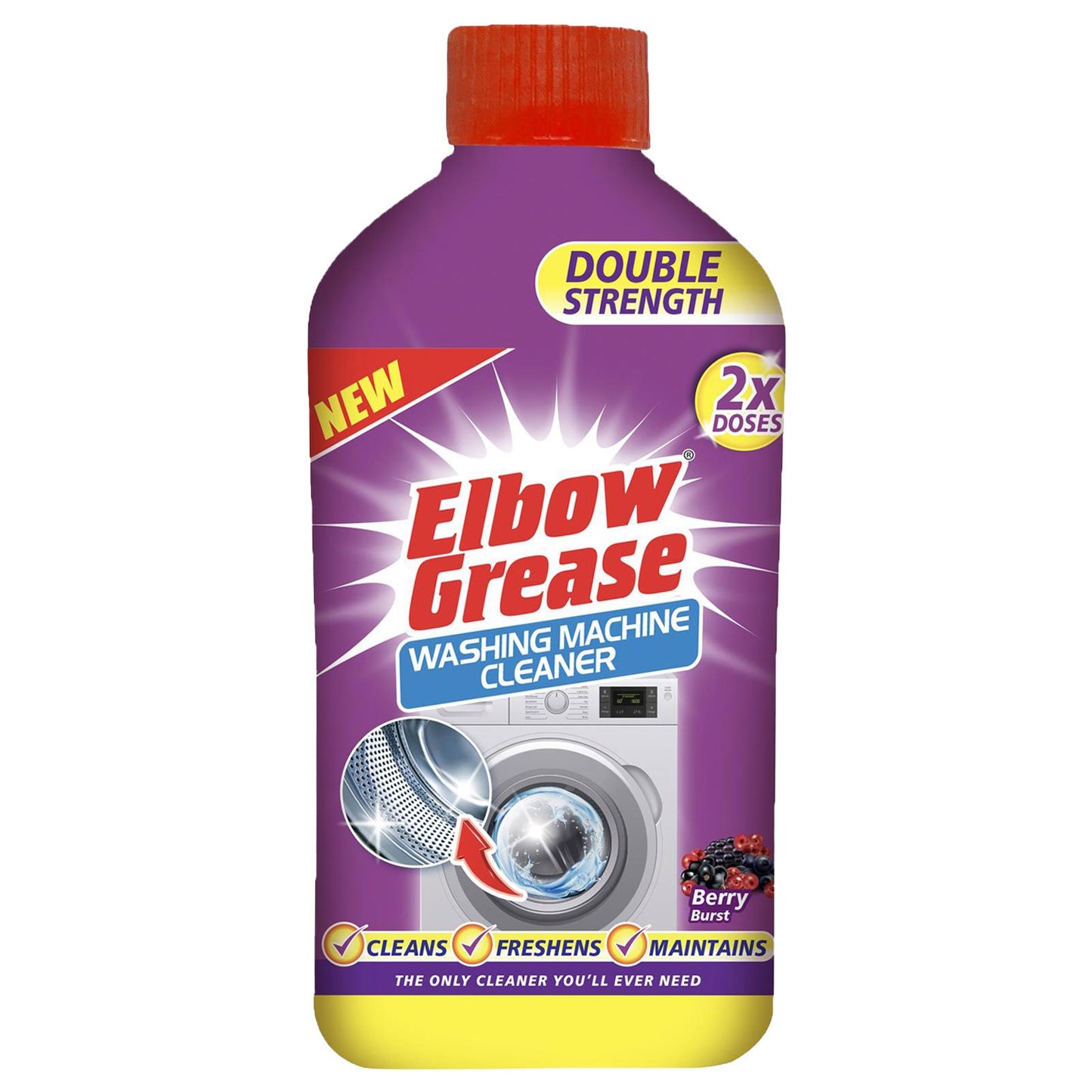 Nettoyant pour machine à laver double action Elbow Grease 250ml