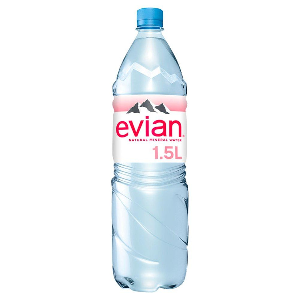 Evian Natural Mineral water 1.5ltr