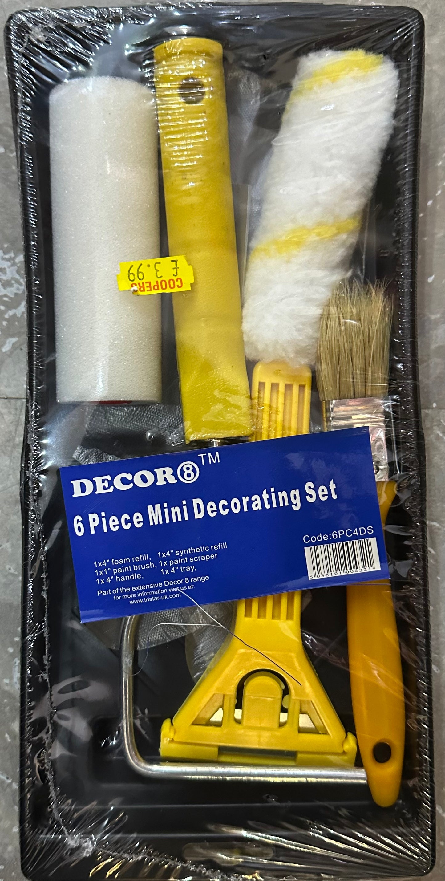 DECOR 6pcs MINI DECORATING SET