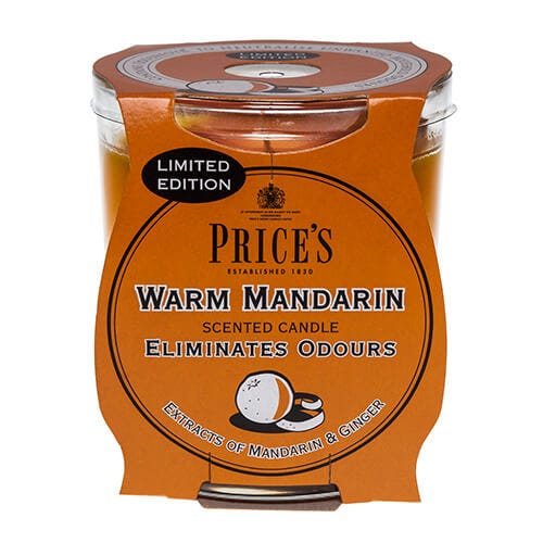 Prix Bougie en pot Fresh Air Mandarine chaude