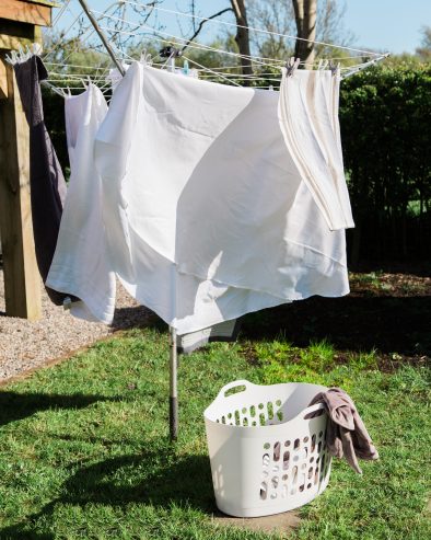 Panier à Linge et Rangement Flexi-Store 8L Blanc Givré