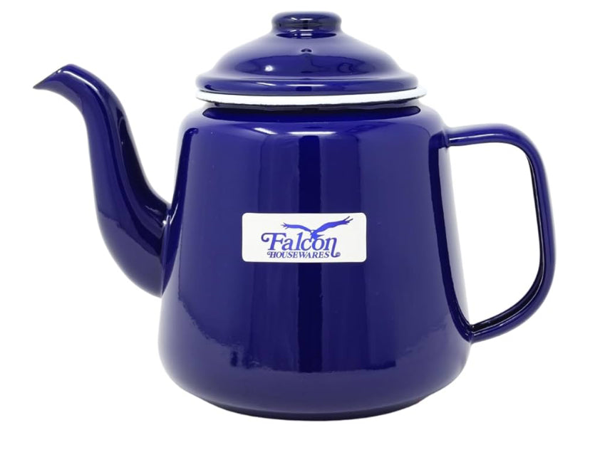 Théière en émail STEELEX 14 cm bleue
