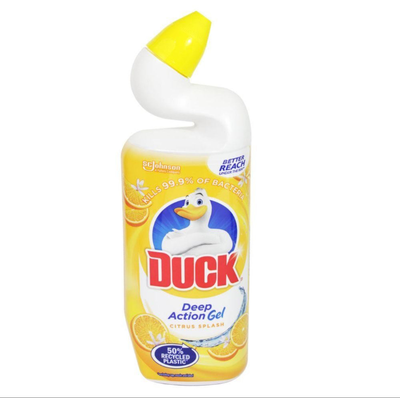 TOILET DUCK ACTION GEL CITRUS SPLASH 750ml
