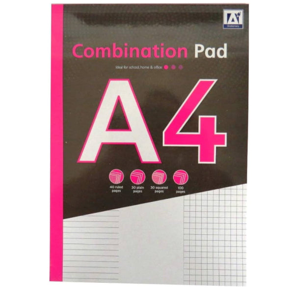 BLOC DE PAPIER COMBINÉ A4