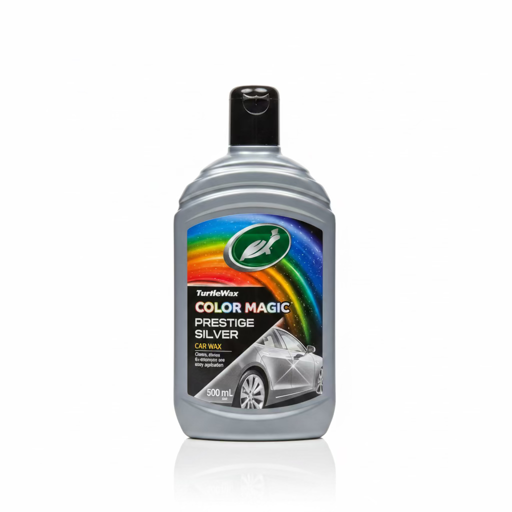 TURTLEWAX COLOR MAGIC PRESTIGE SILVER CAR WAX 500ml