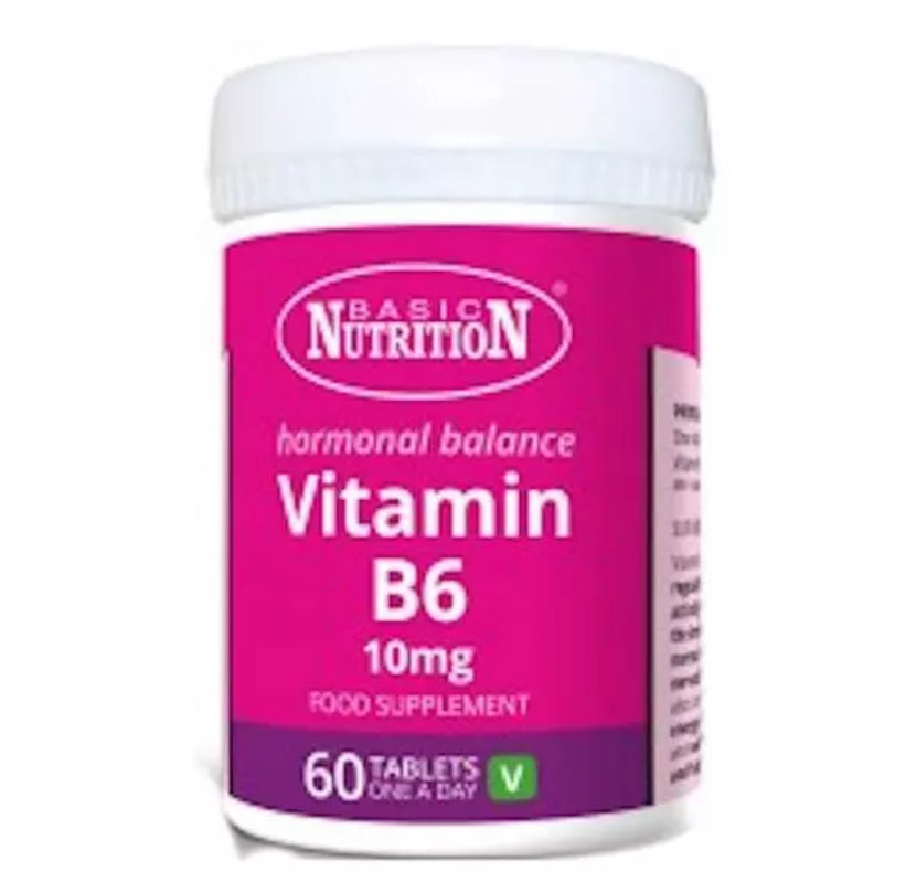 Nutrition Essentielle Vitamine B6 10mg 60 Comprimés