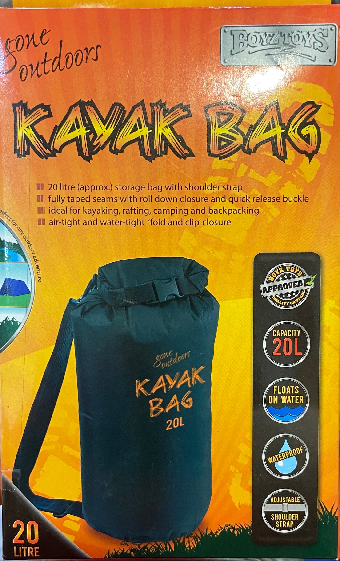 SAC DE KAYAK BOYZ TOYZ 20L