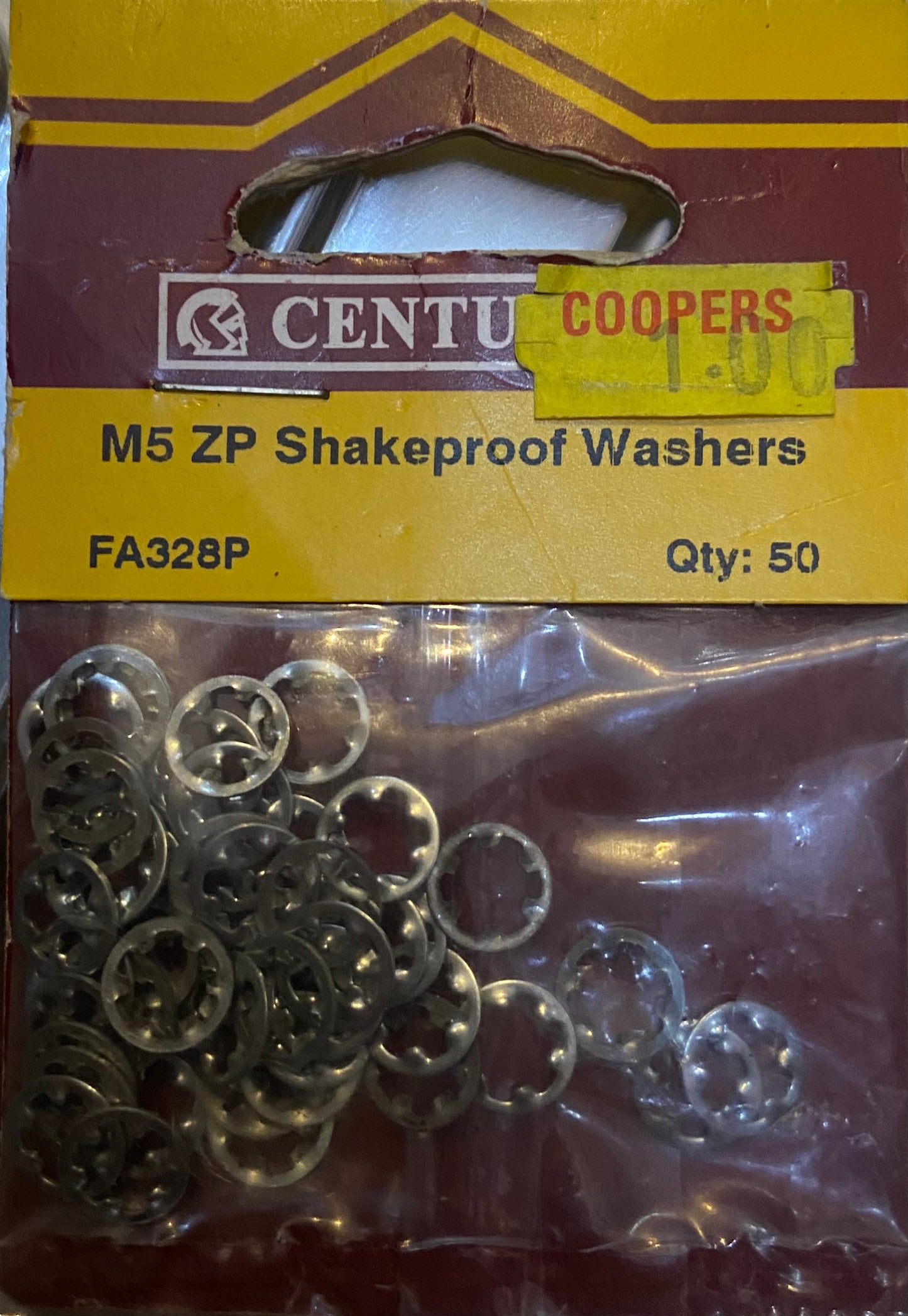 CENTURION M5 ZP SHAKEPROOF WASHRES