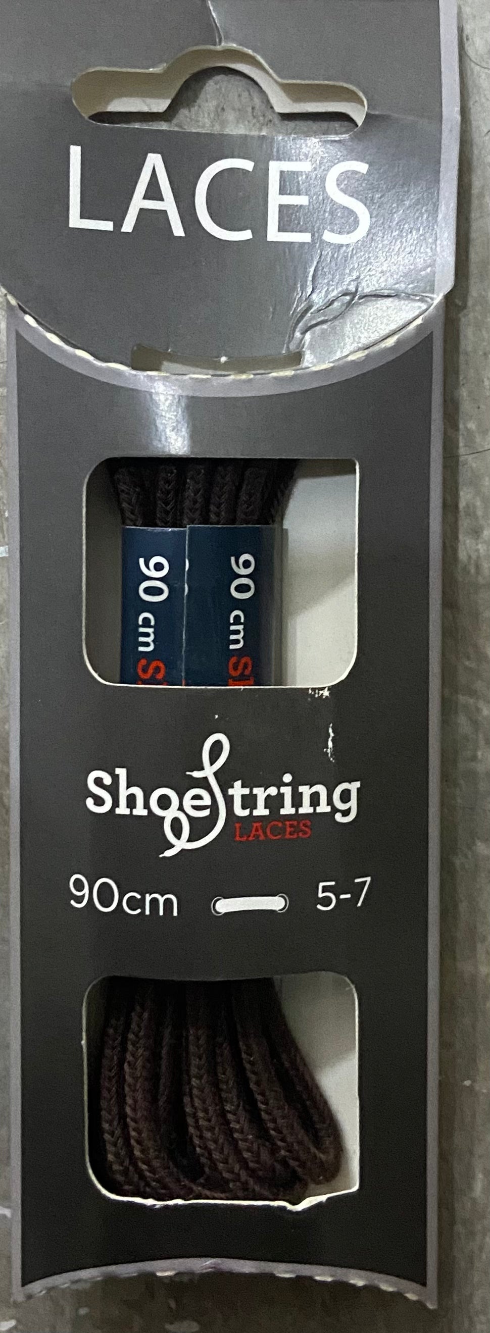 SHOE STRING LACES 90cm 5-7