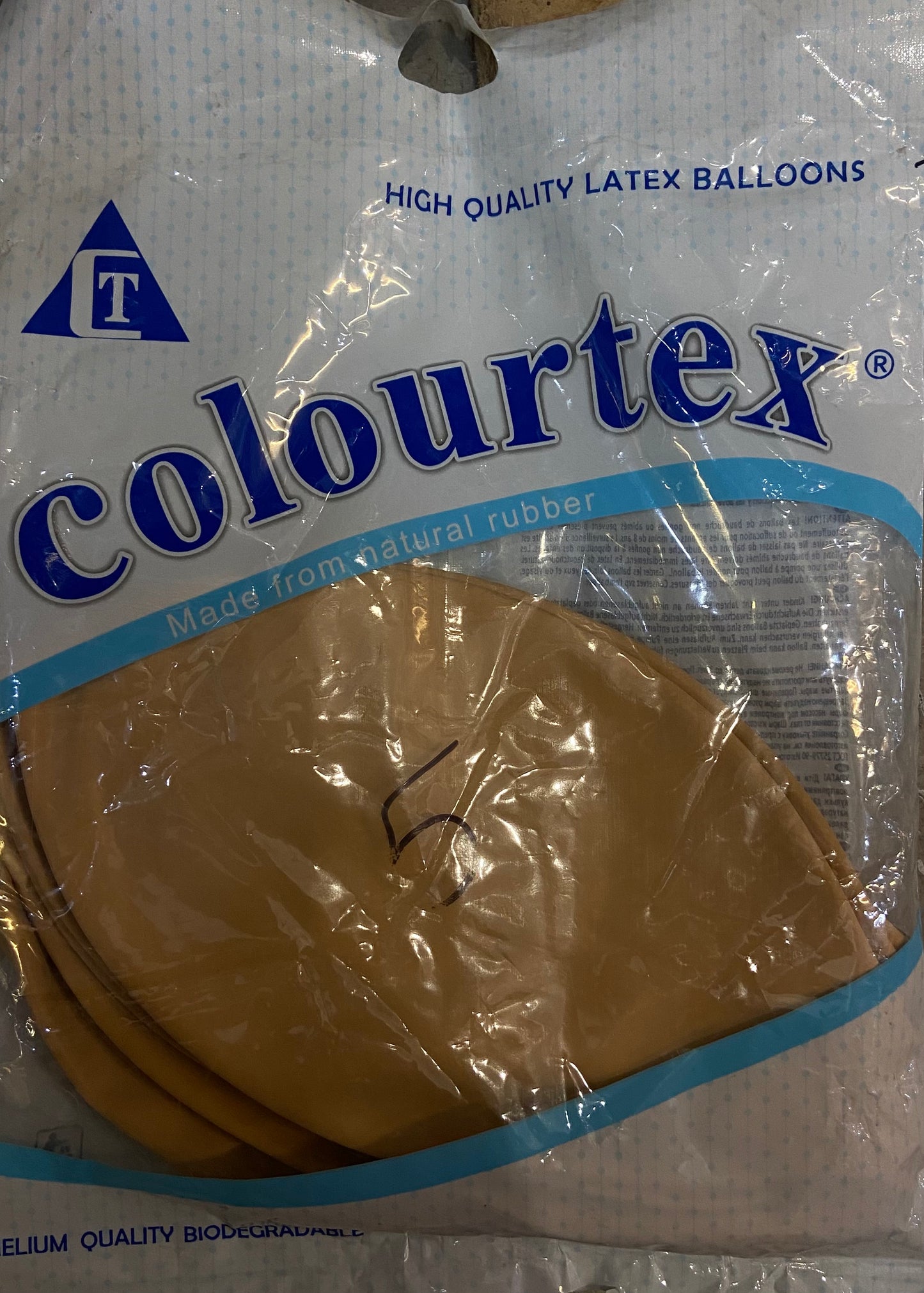 COLOURTEX HIGH QUALITY LATEX BALLOONS ROSE GOLD