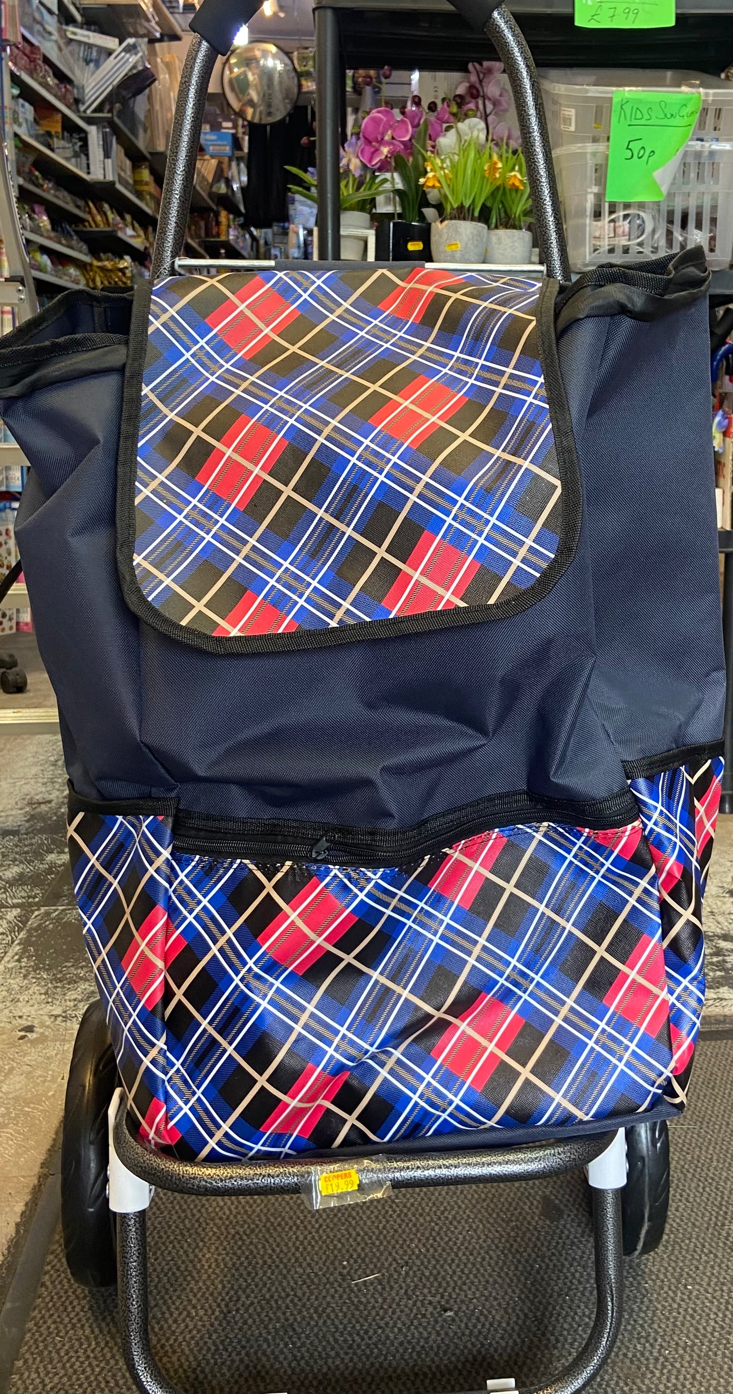 SAC DE COURSES À ROULETTES