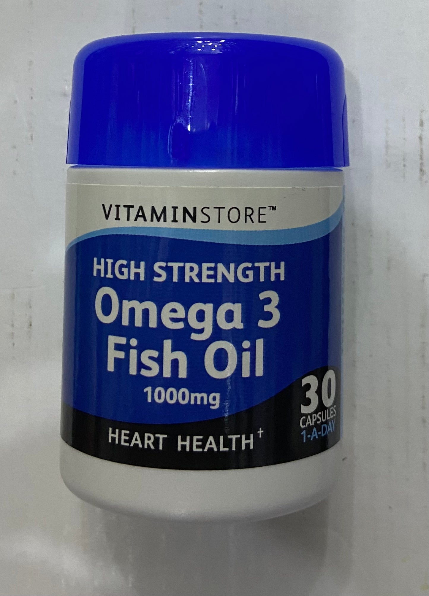 VITAMIN STORE HUILE DE POISSON OMÉGA 3 1000MG 30 GÉLULES