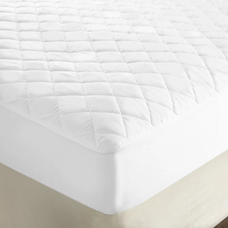 PROTÈGE-MATELAS IMPERMÉABLE MATELASSÉ POUR LIT KING 150 cm x 200 cm + 30 cm