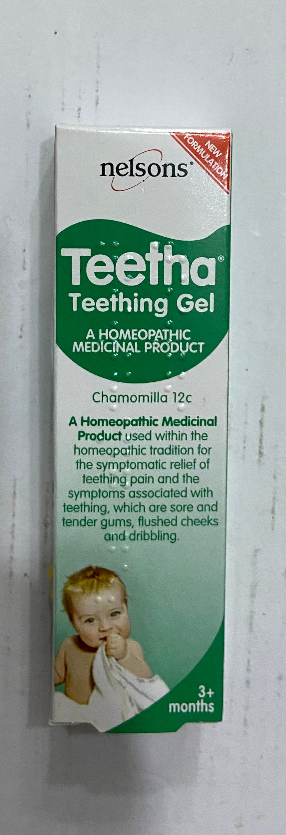 GEL DENTAIRE POUR BÉBÉS NELSONS TEETHA 3+ mois 15g