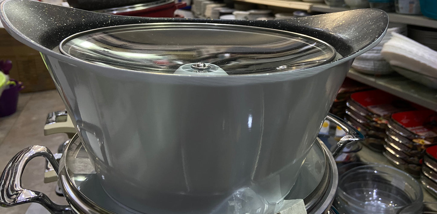 Pot blanc 28 cm