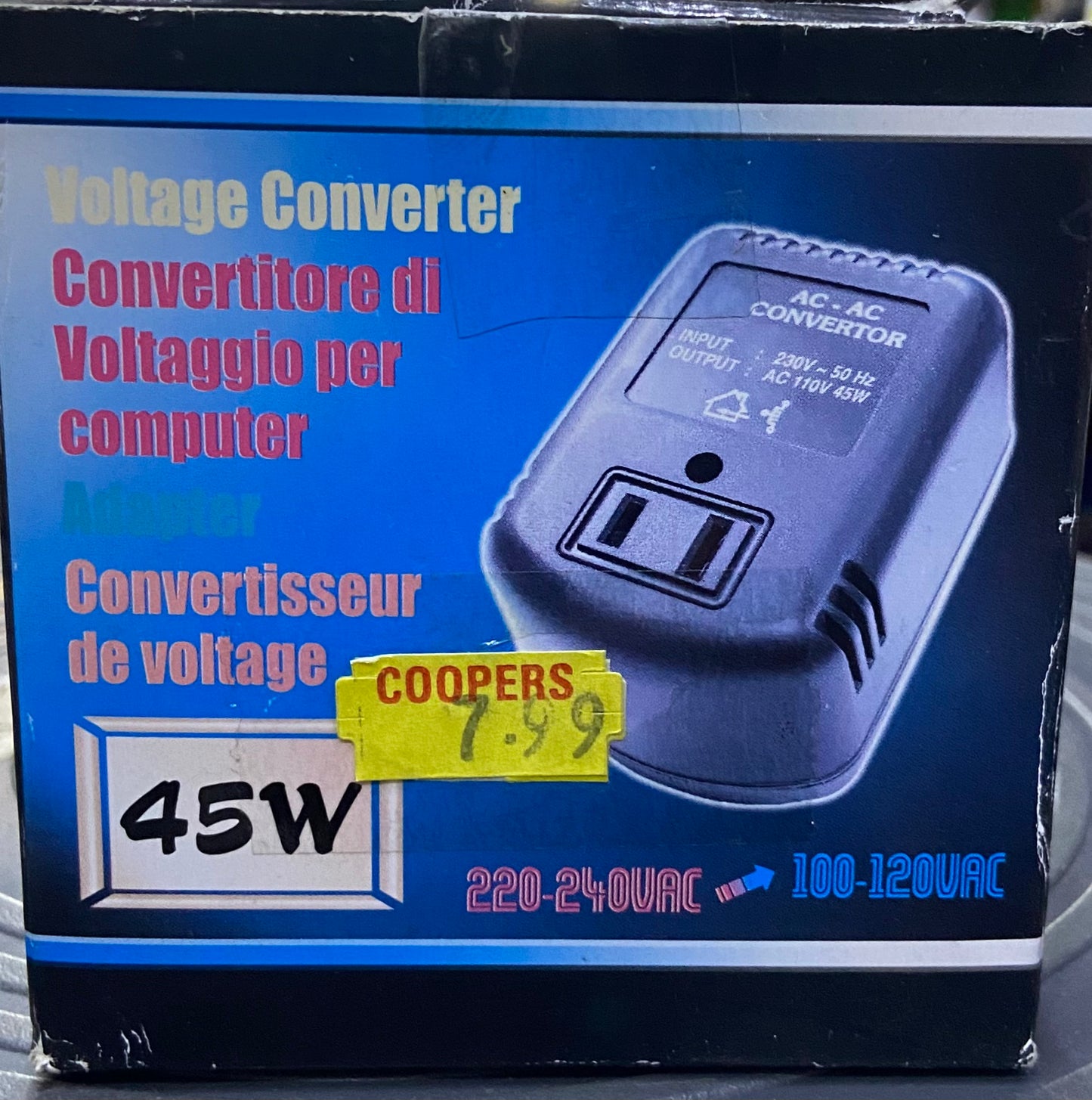 VOLTAGE CONVERTER 45w