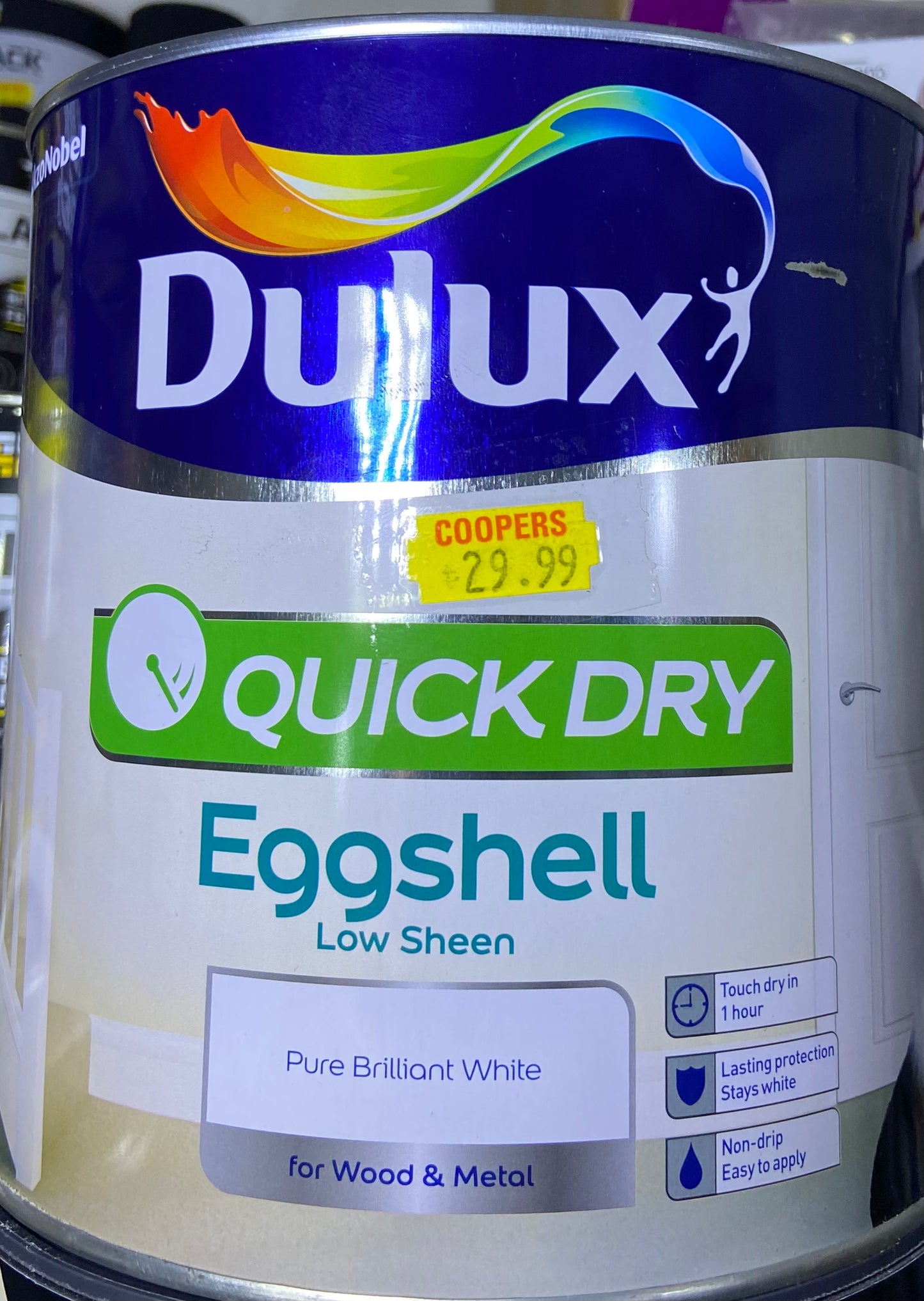 DULUX PURE BRILLIANT WHITE 2.5L