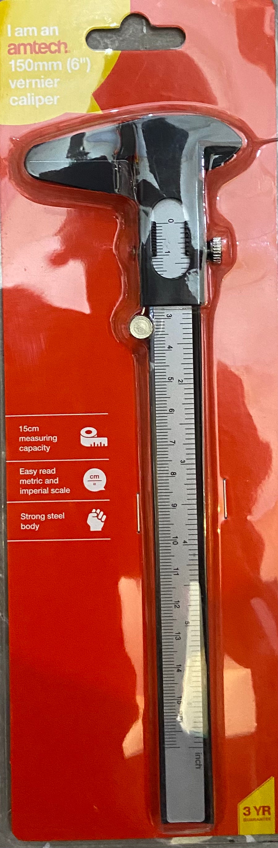 Amtech 150mm (6") Vernier caliper