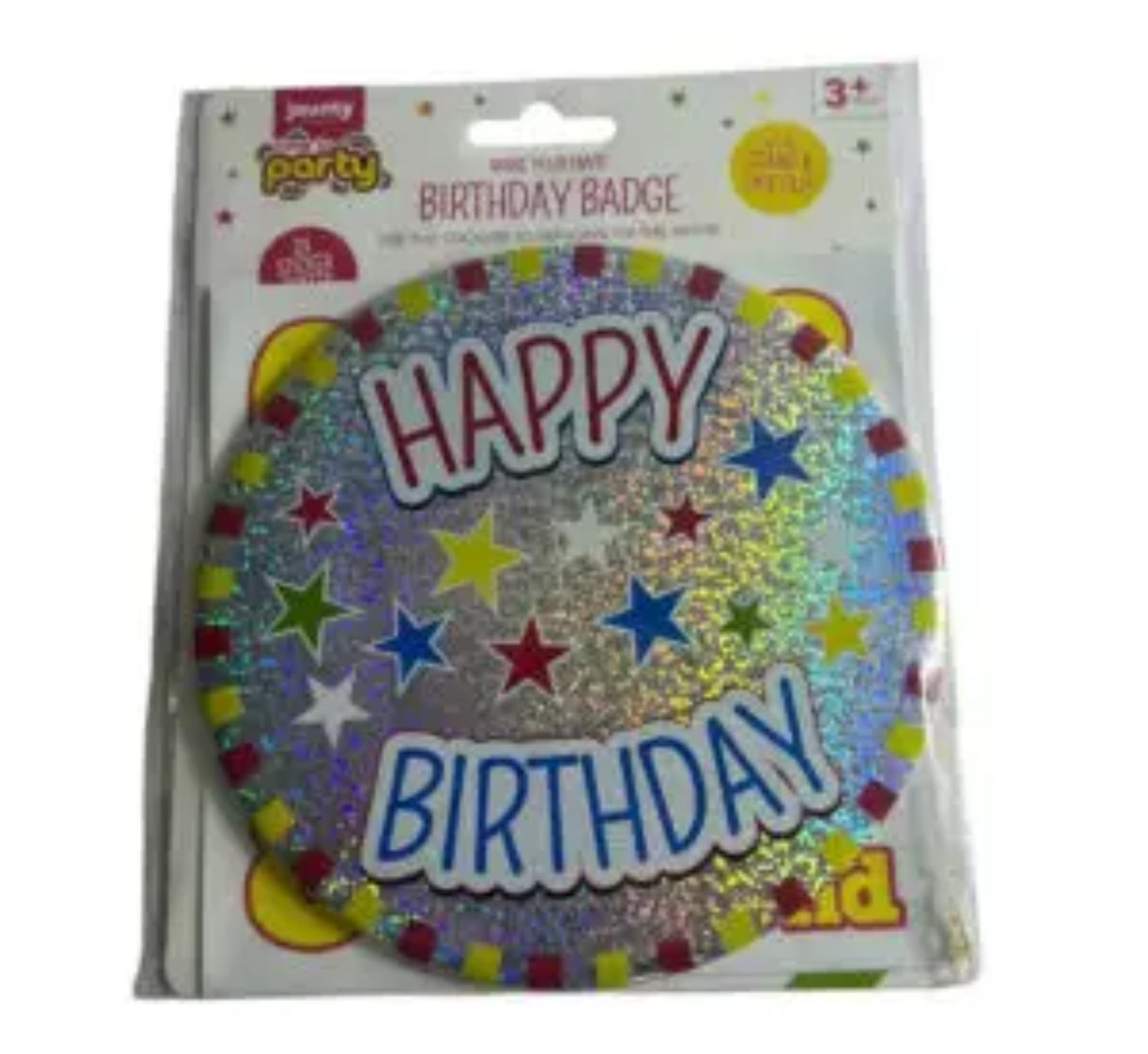 HAPPY BIRTHDAY GIANT BADGE