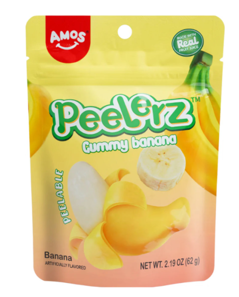 AMOS PEELERS GUMMY BANANA 65g