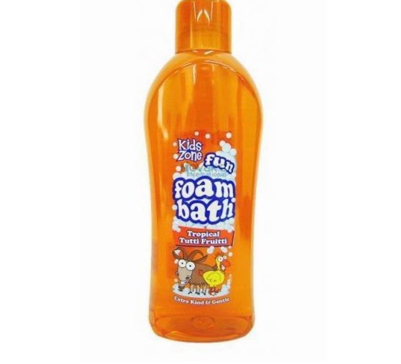 Kids Zone Bain Moussant Amusant - Tutti Frutti Tropical - 1L