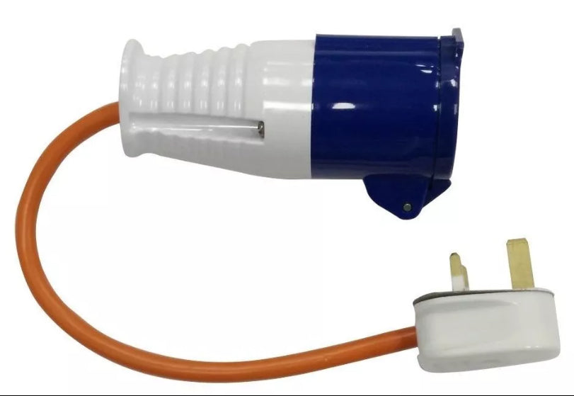 ADAPTATEUR DE RACCORDEMENT ANGLAIS CÂBLE CUIVRE 230 V 100 %