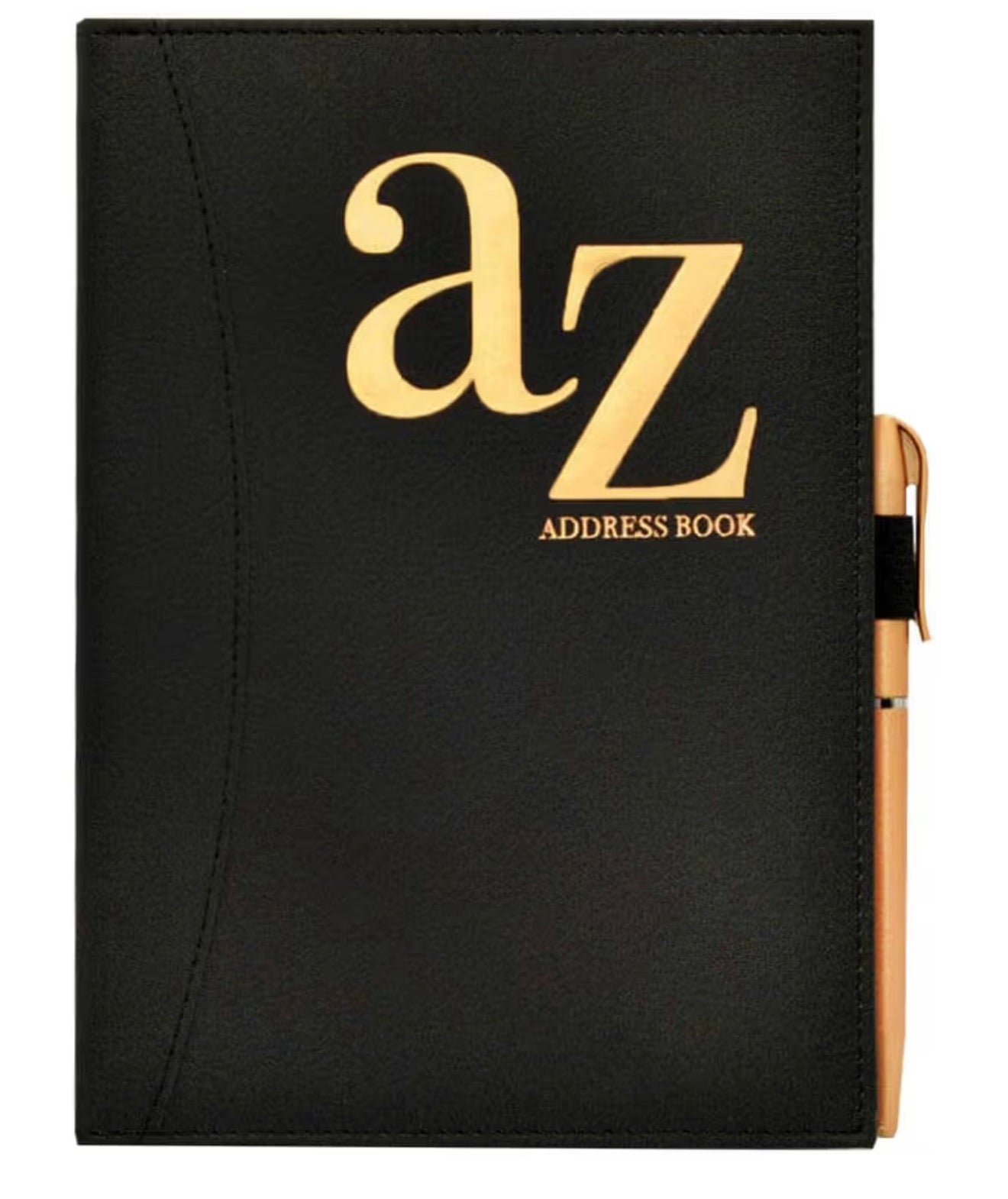 A to Z Telephone A5 Address Book with pen