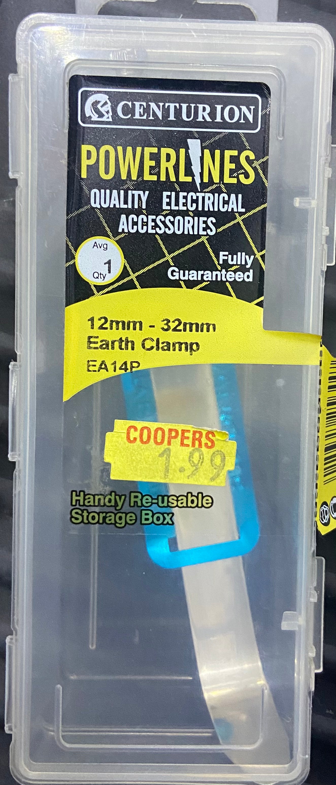 CENTURION 12mm-32mm EARTH CLAMP